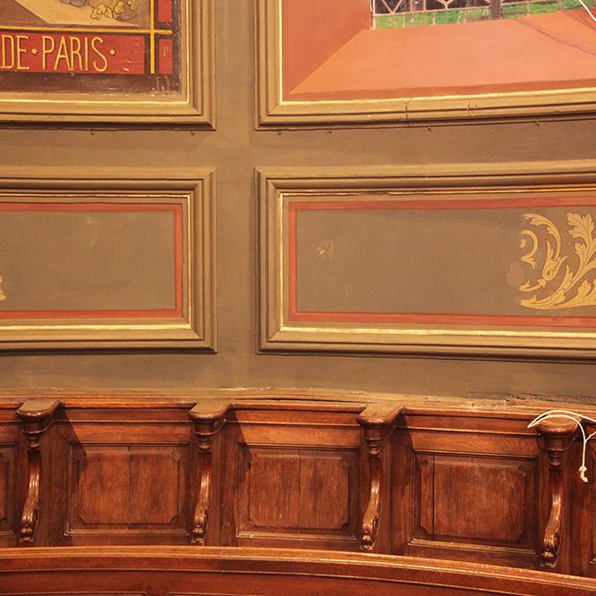 Etape 2 - Restauration de fresque - Eglise de Mauve sur Loire 44