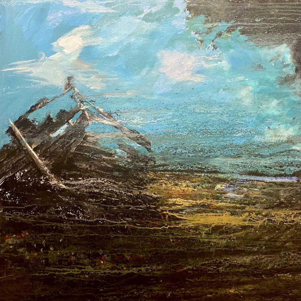 LA Barque   100/100 cm  Acrylique